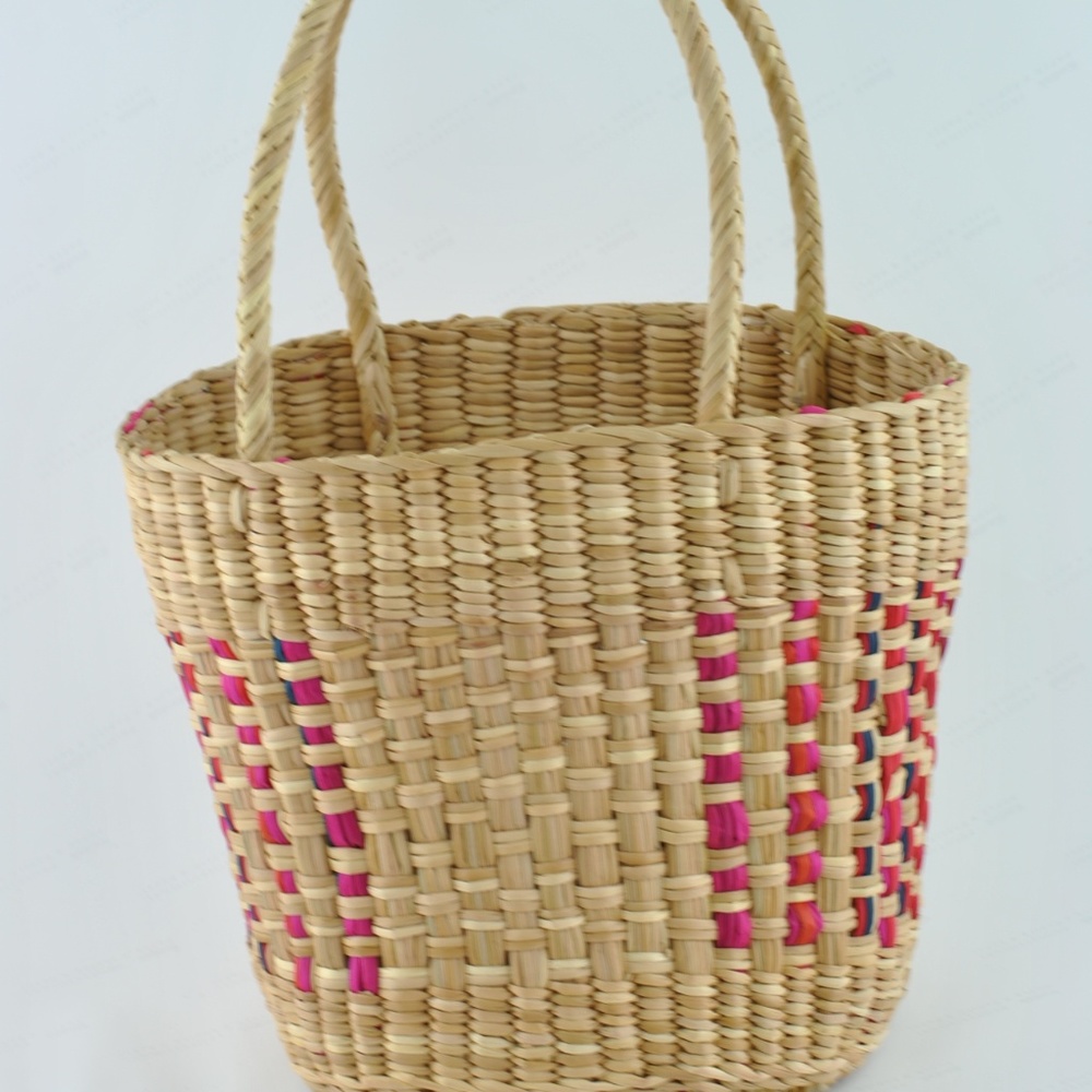 women handmade artisanal basket